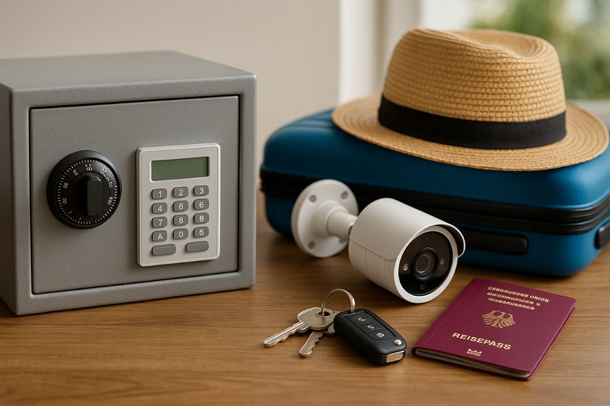 Sicherheitsmaßnahmen vor dem Urlaub: die wichtigsten Punkte
