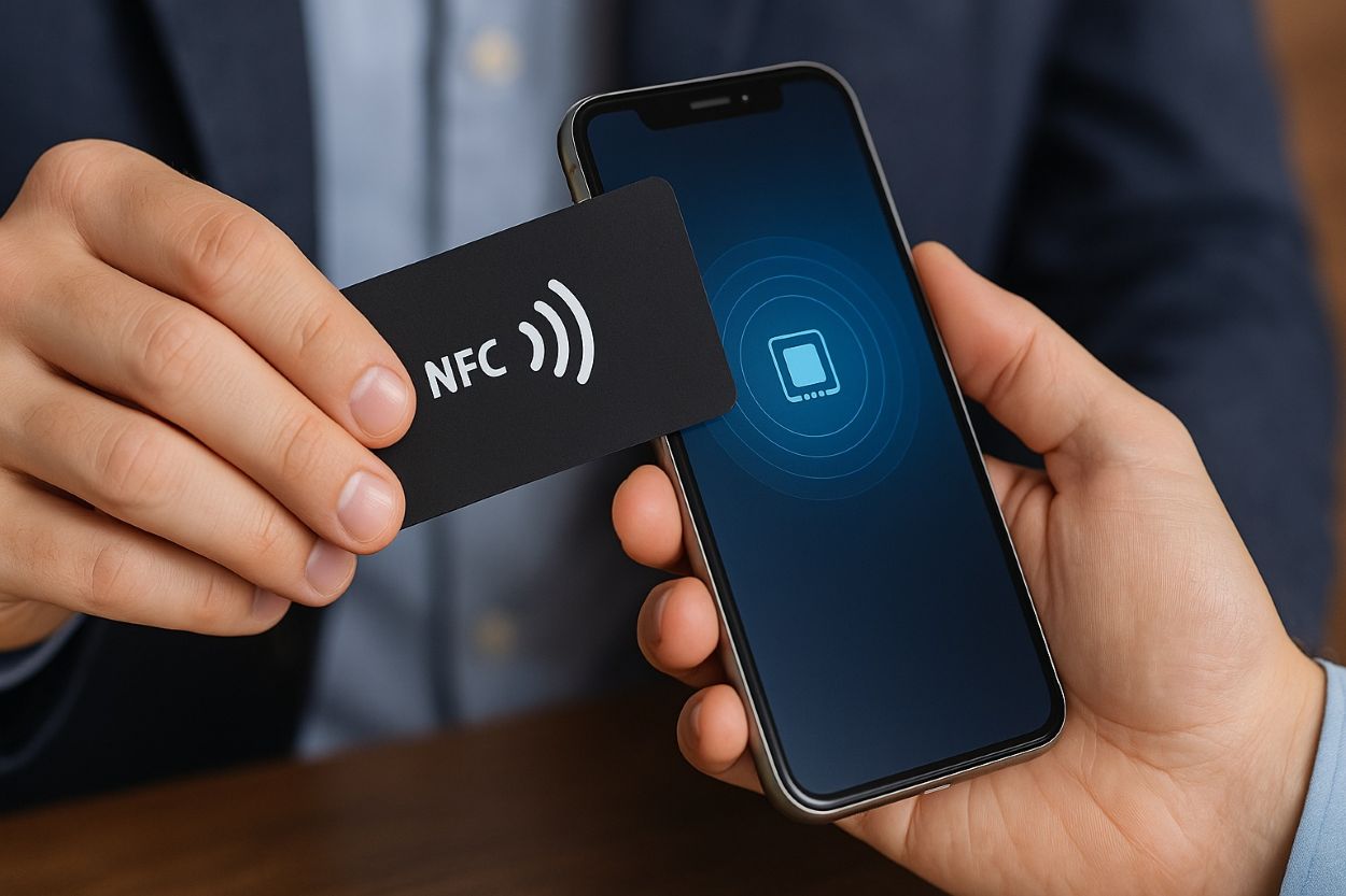 NFC-Visitenkarte Vorteile