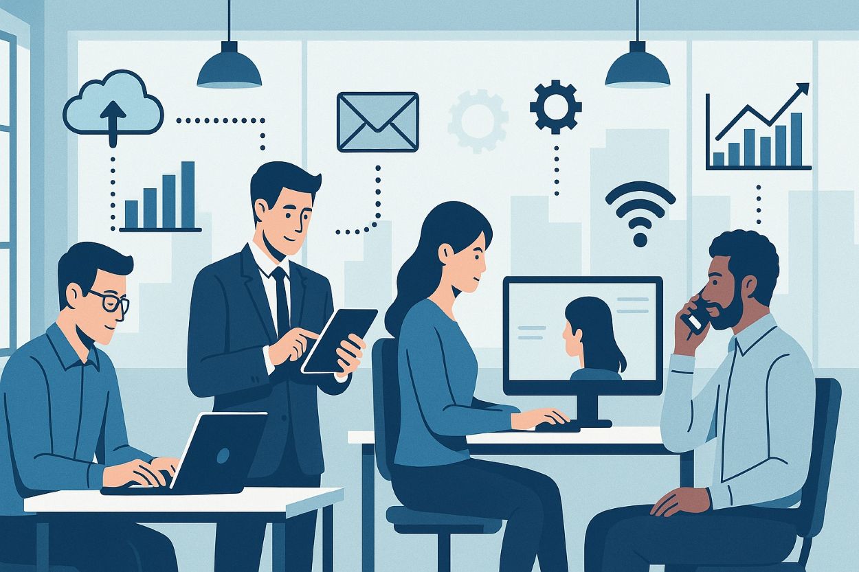 moderne Arbeitsplätze - welche Rolle spielt digitale Transformation?