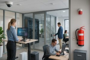 Die wichtigsten Büroschutzmaßnahmen im Fokus