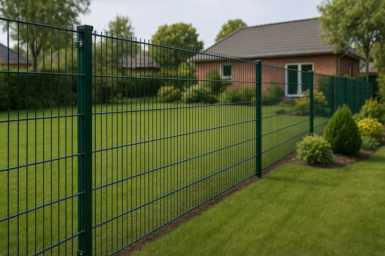 Doppelstabmattenzaun: Was zeichnet ihn aus?