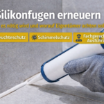 Silikonfugen erneuern