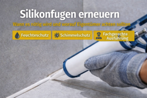 Silikonfugen erneuern
